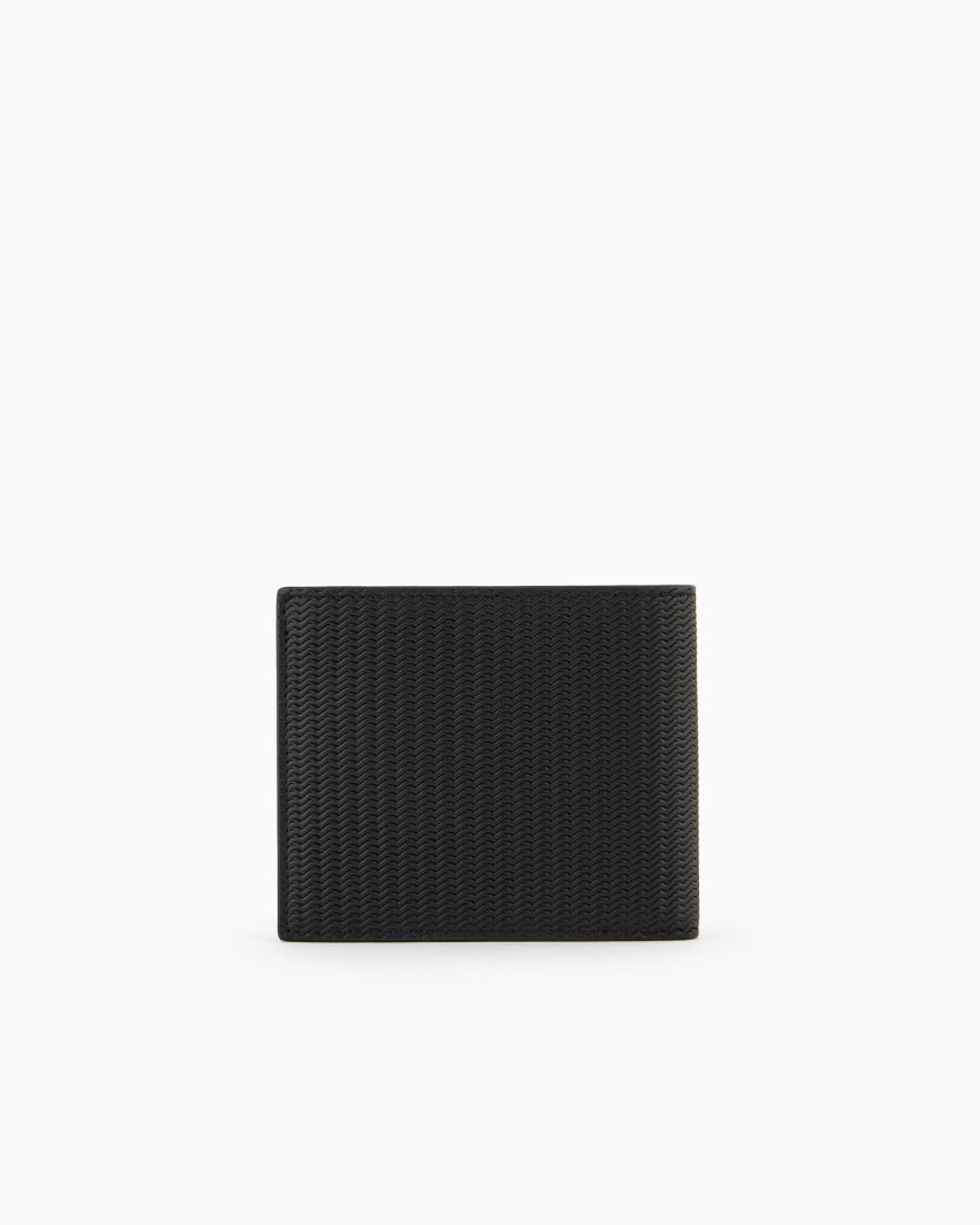 The world of armani PORTAFOGLI BIFOLD IN PELLE STAMPATA Italy