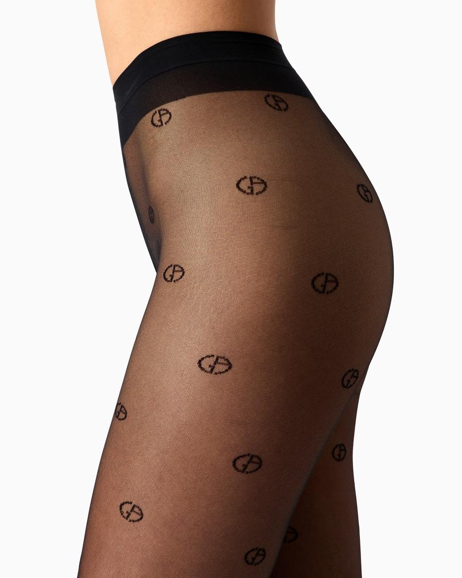 The world of armani COLLANT 20 DENARI CON MOTIVO GA In Vendita