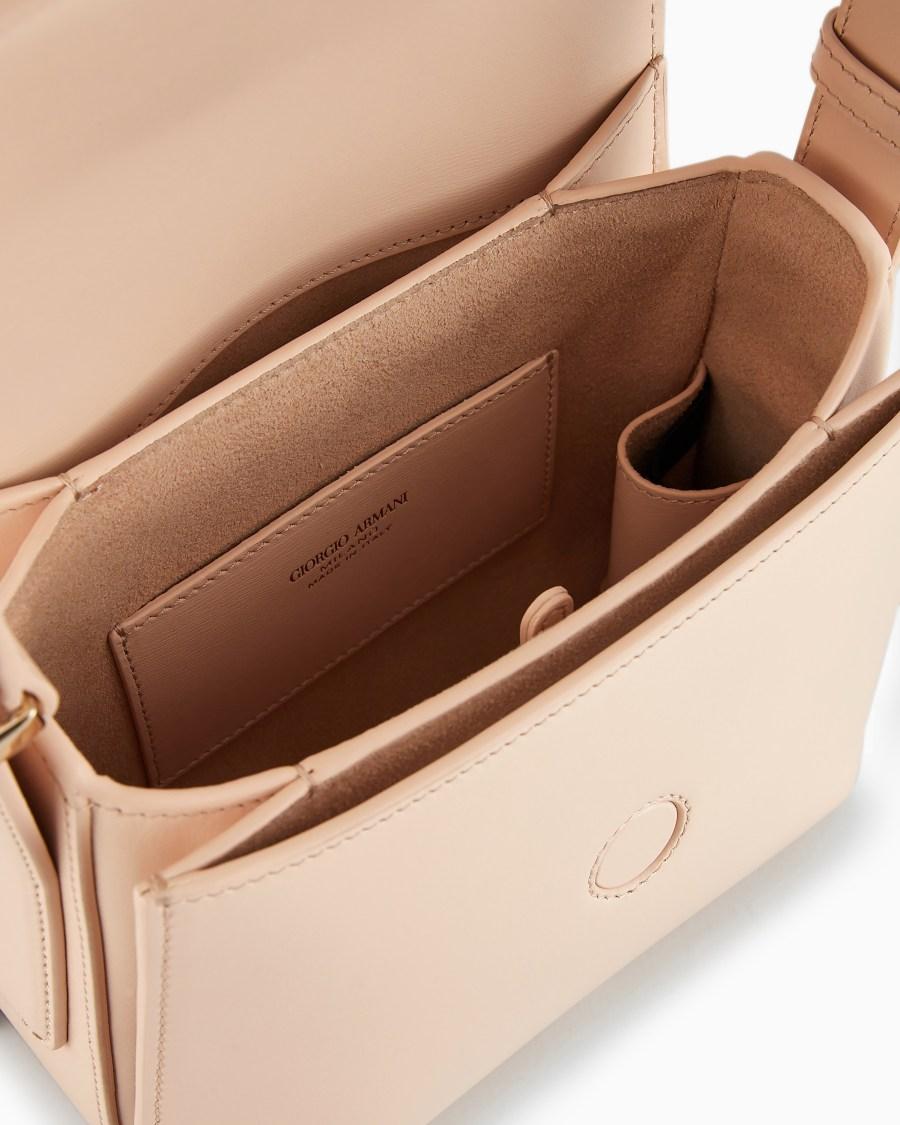 The world of armani BORSA LA PRIMA IN PELLE PALMELLATA Vendita Economica