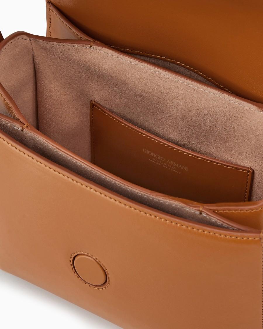The world of armani BORSA LA PRIMA IN PELLE PALMELLATA Saldi Di Fabbrica