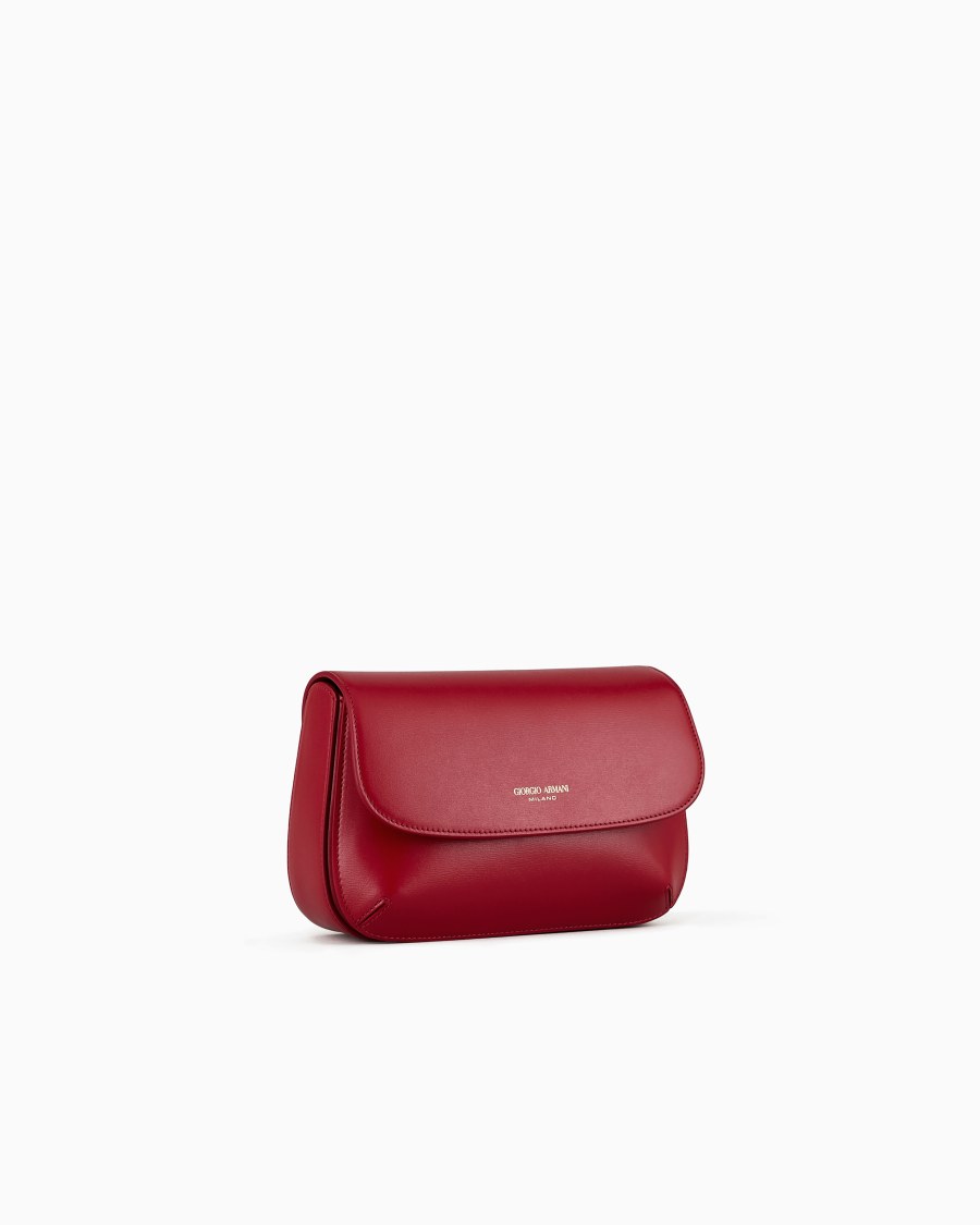 The world of armani BORSA PICCOLA LA PRIMA IN PELLE PALMELLATA CON TRACOLLA Negozio