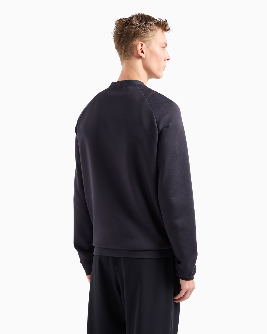 The world of armani FELPA BORGONUOVO 11 IN DOPPIO JERSEY DI COTONE Promozione