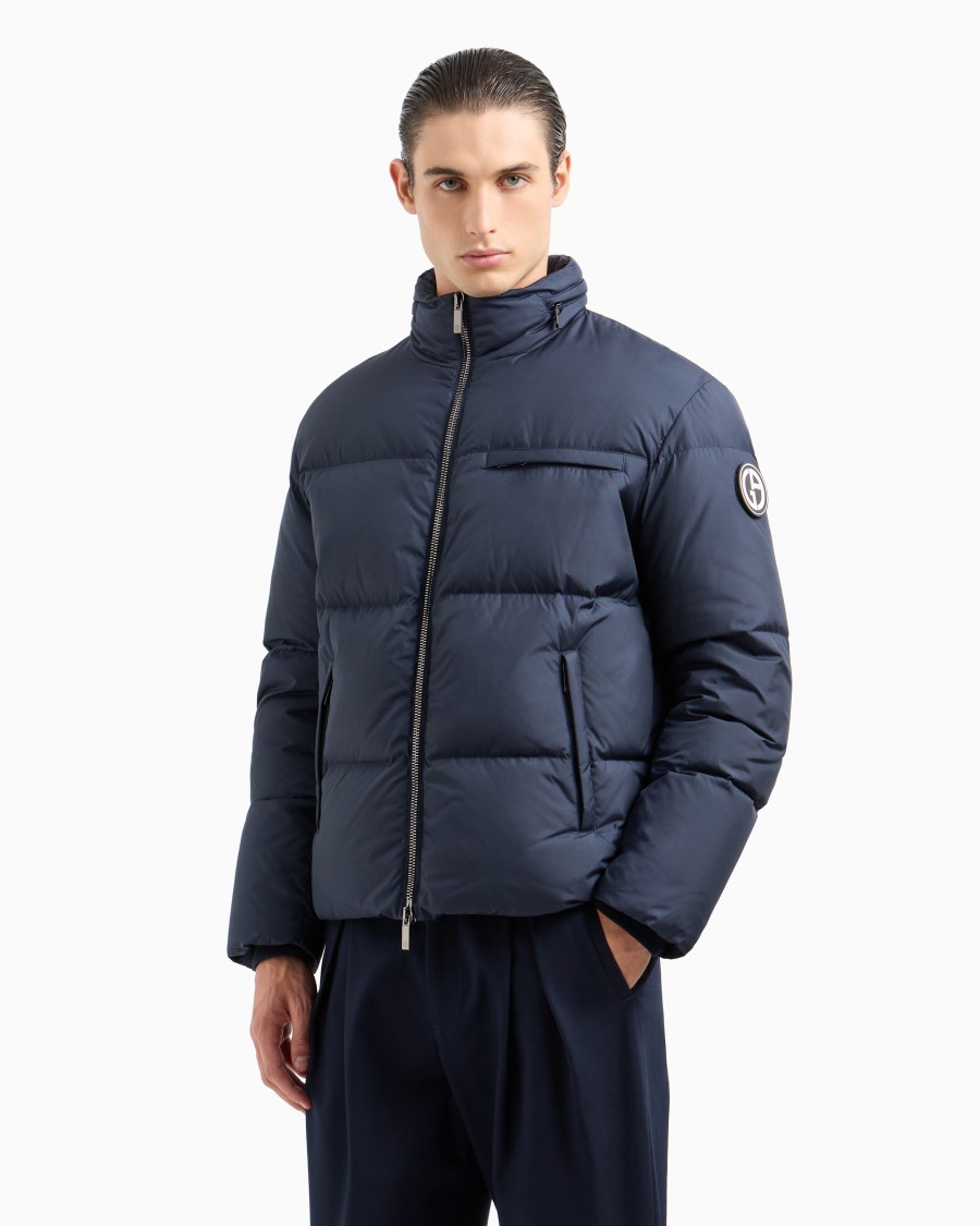 The world of armani BOMBER IMBOTTITO IN PIUMA D'OCA ASV Shopping Online