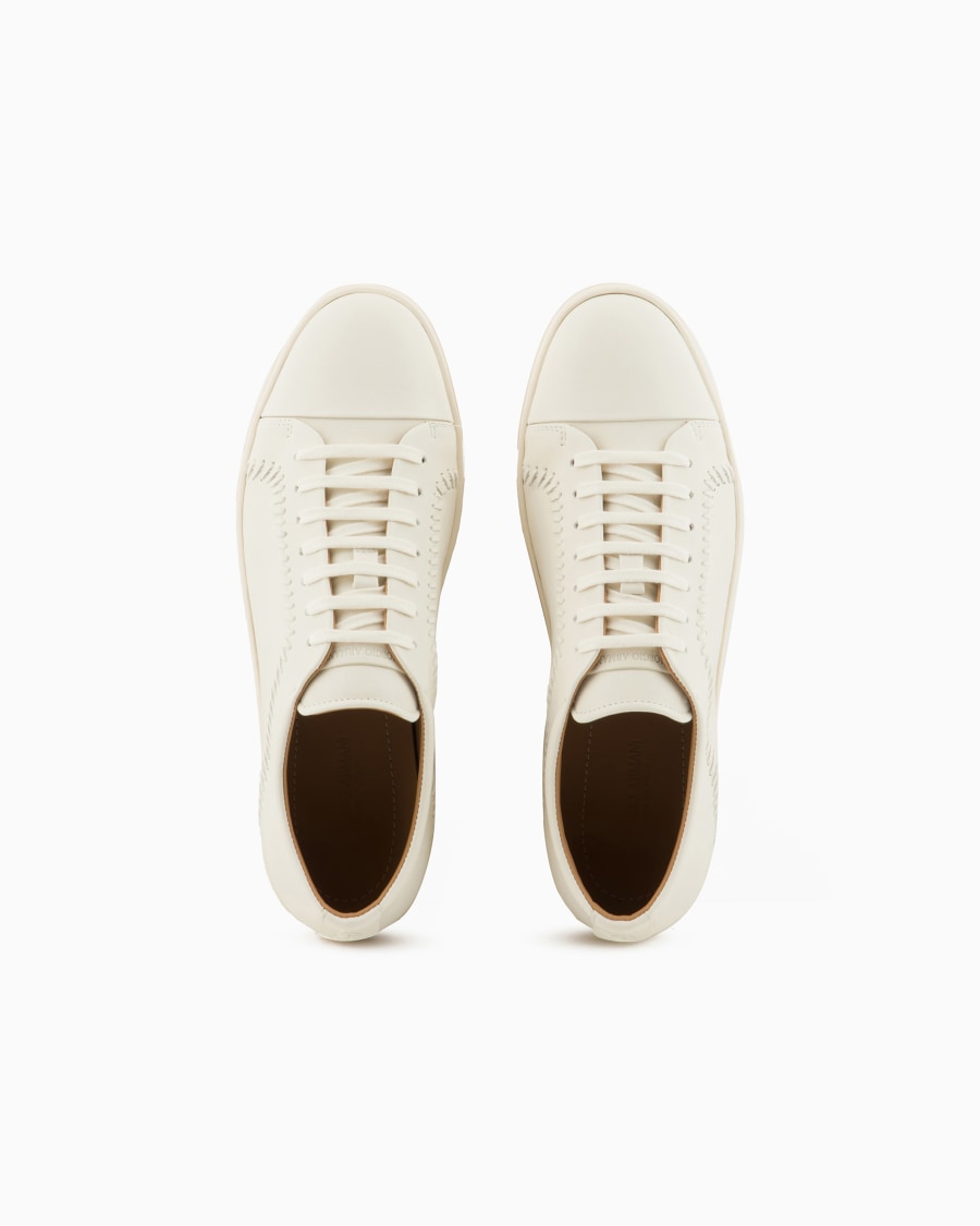 The world of armani SNEAKERS IN NAPPA Affare Del Giorno