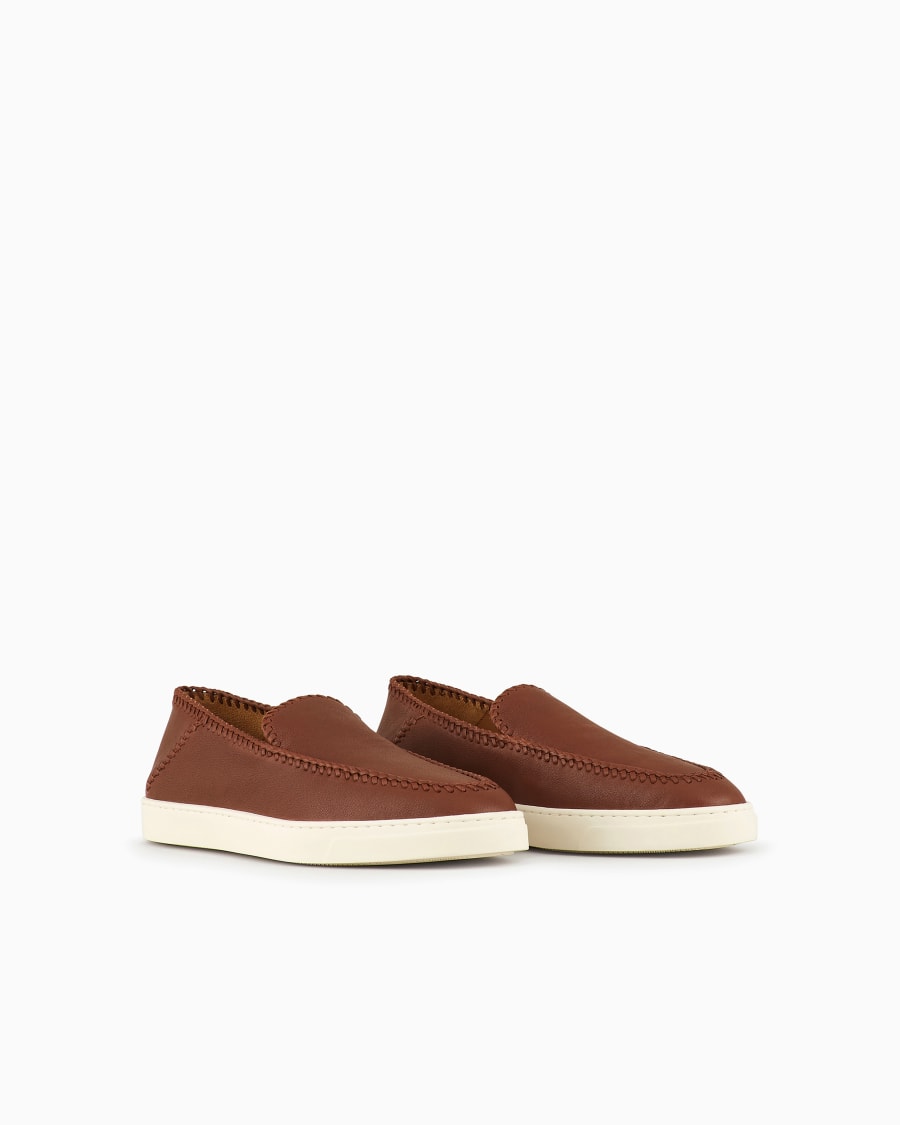 The world of armani GALLERIA 3 SLIP-ON IN NAPPA Hotsell