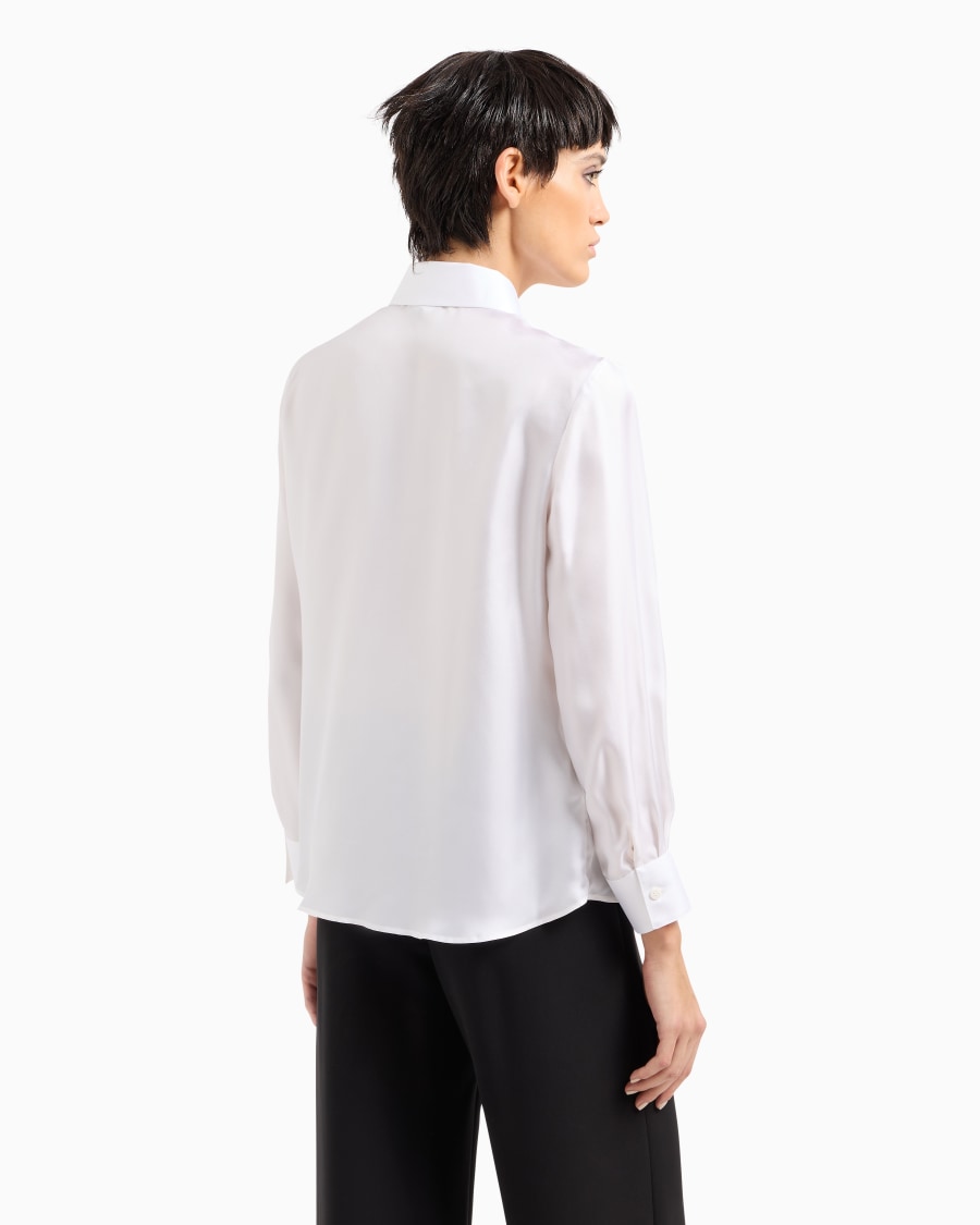 The world of armani CAMICIA IN SETA ORGANICA Promozione