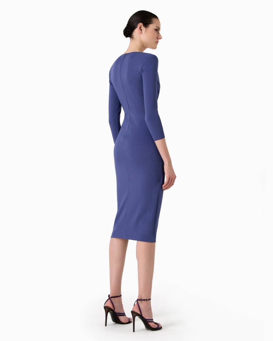 The world of armani ABITO LONGUETTE IN MISTO VISCOSA PUNTO MILANO Pezzi Unici