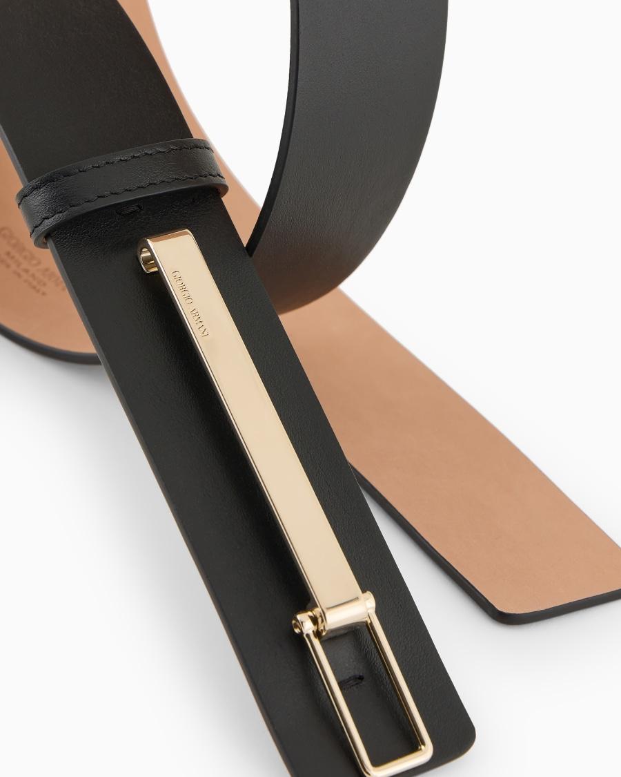 The world of armani CINTURA IN PELLE CON CHIUSURA IN METALLO ASV Lightning offer