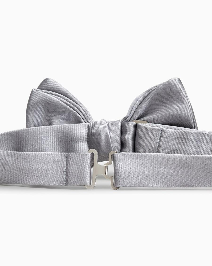 The world of armani PAPILLON ANNODATO IN PURA SETA Spedizione Gratuita