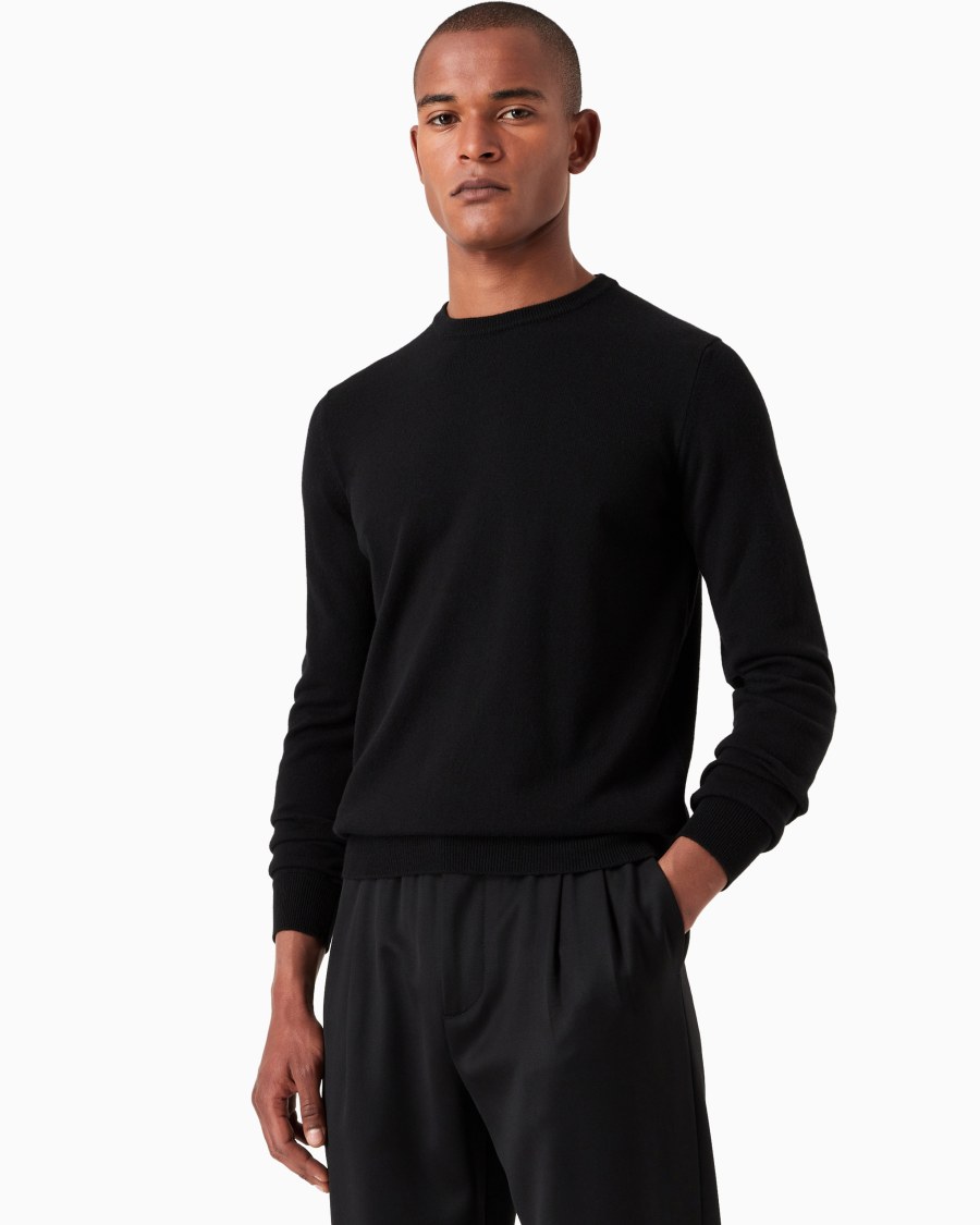 The world of armani MAGLIA GIROCOLLO IN CASHMERE Qualità Garantita