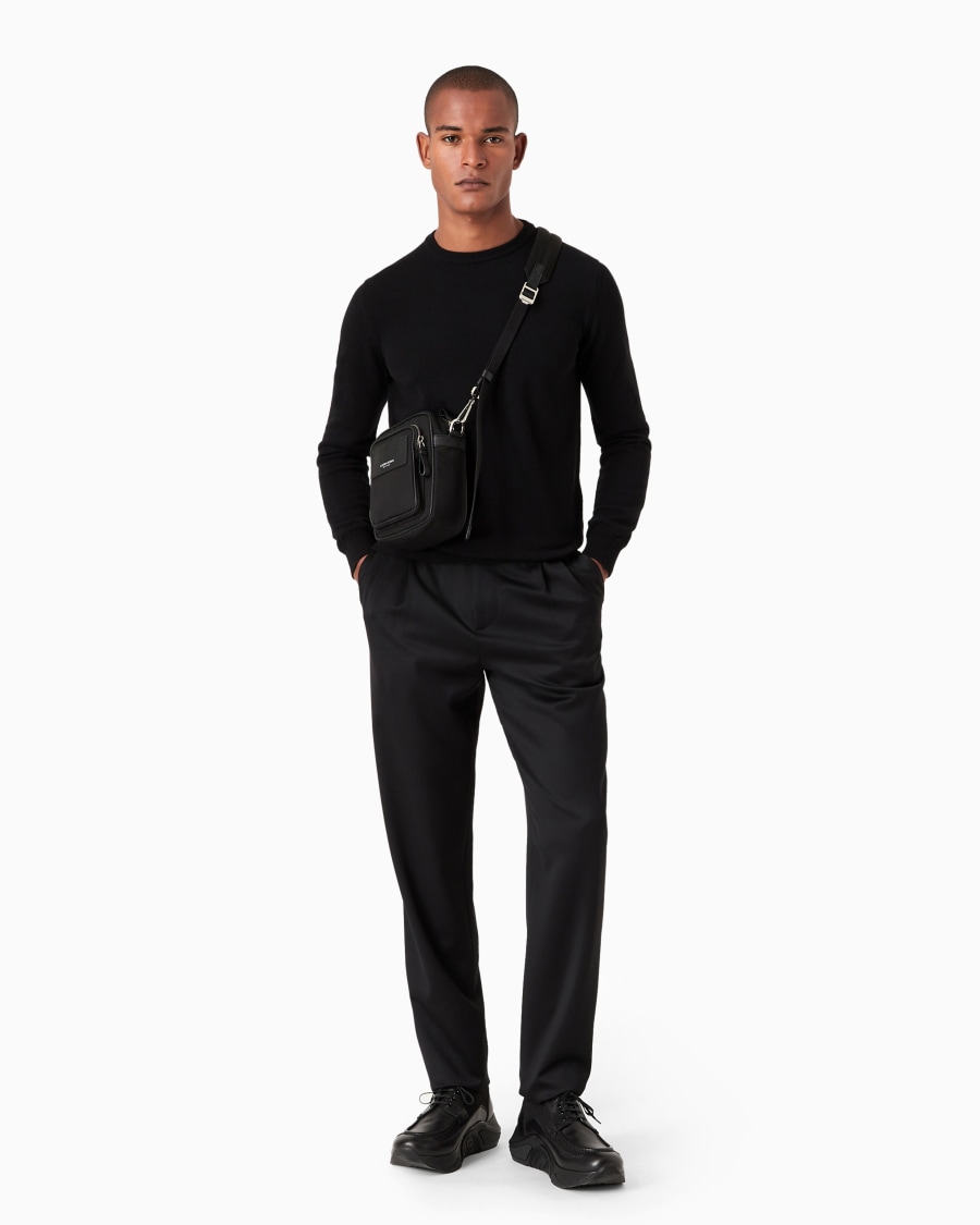 The world of armani MAGLIA GIROCOLLO IN CASHMERE Qualità Garantita