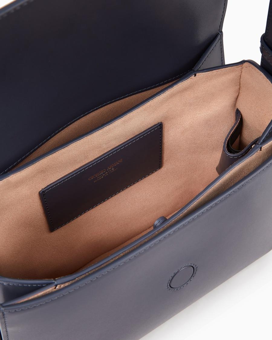 The world of armani BORSA MEDIA LA PRIMA IN PELLE PALMELLATA I Più Venduti