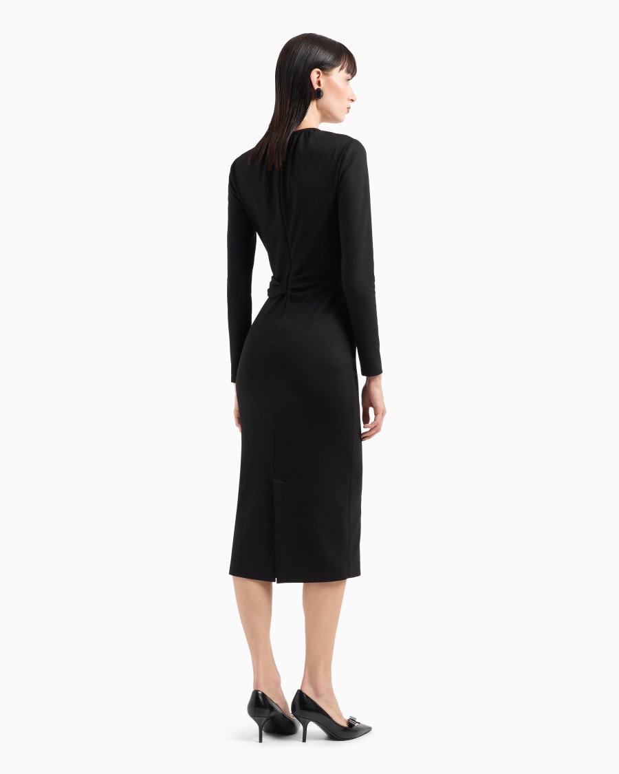 The world of armani VESTITO LONGUETTE IN MISTO VISCOSA ASV Italy