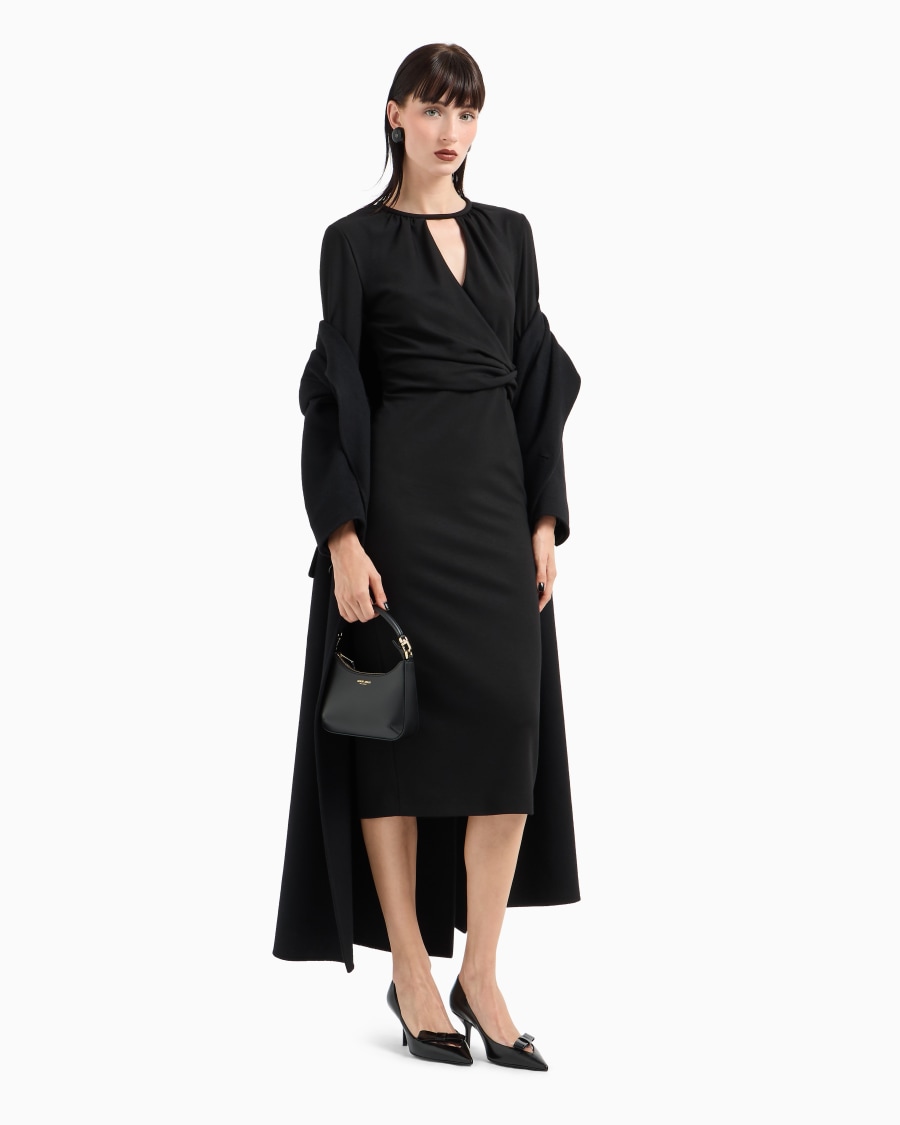 The world of armani VESTITO LONGUETTE IN MISTO VISCOSA ASV Italy