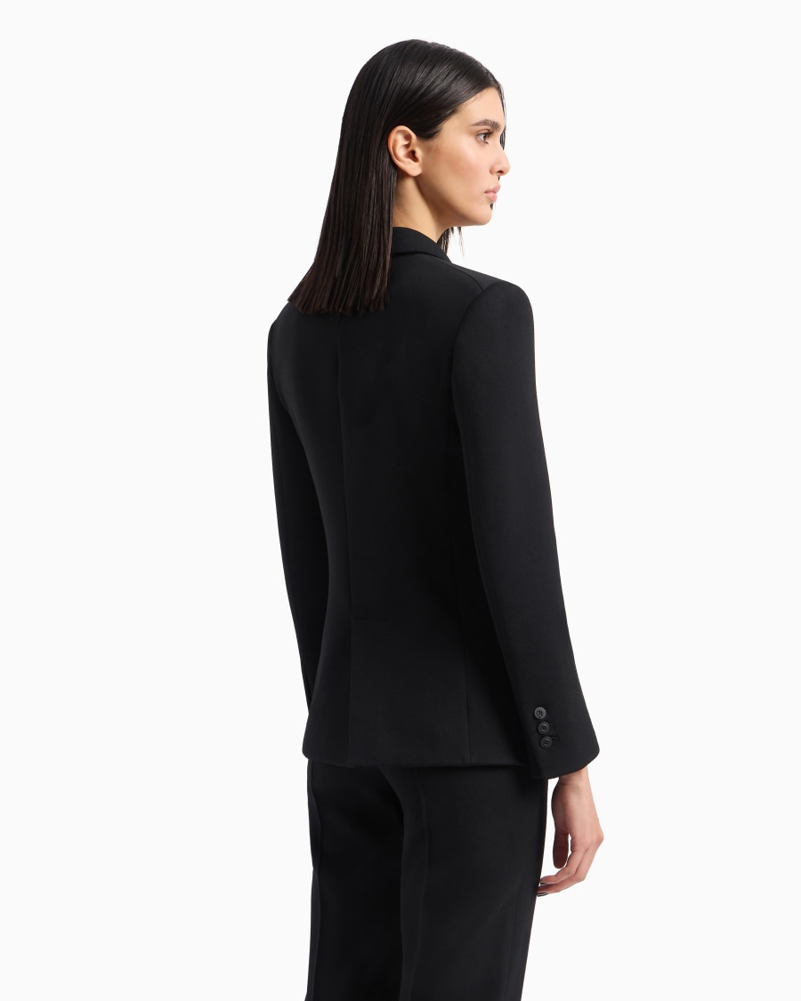 The world of armani GIACCA DOPPIOPETTO IN LANA DOUBLE STRETCH Sconto