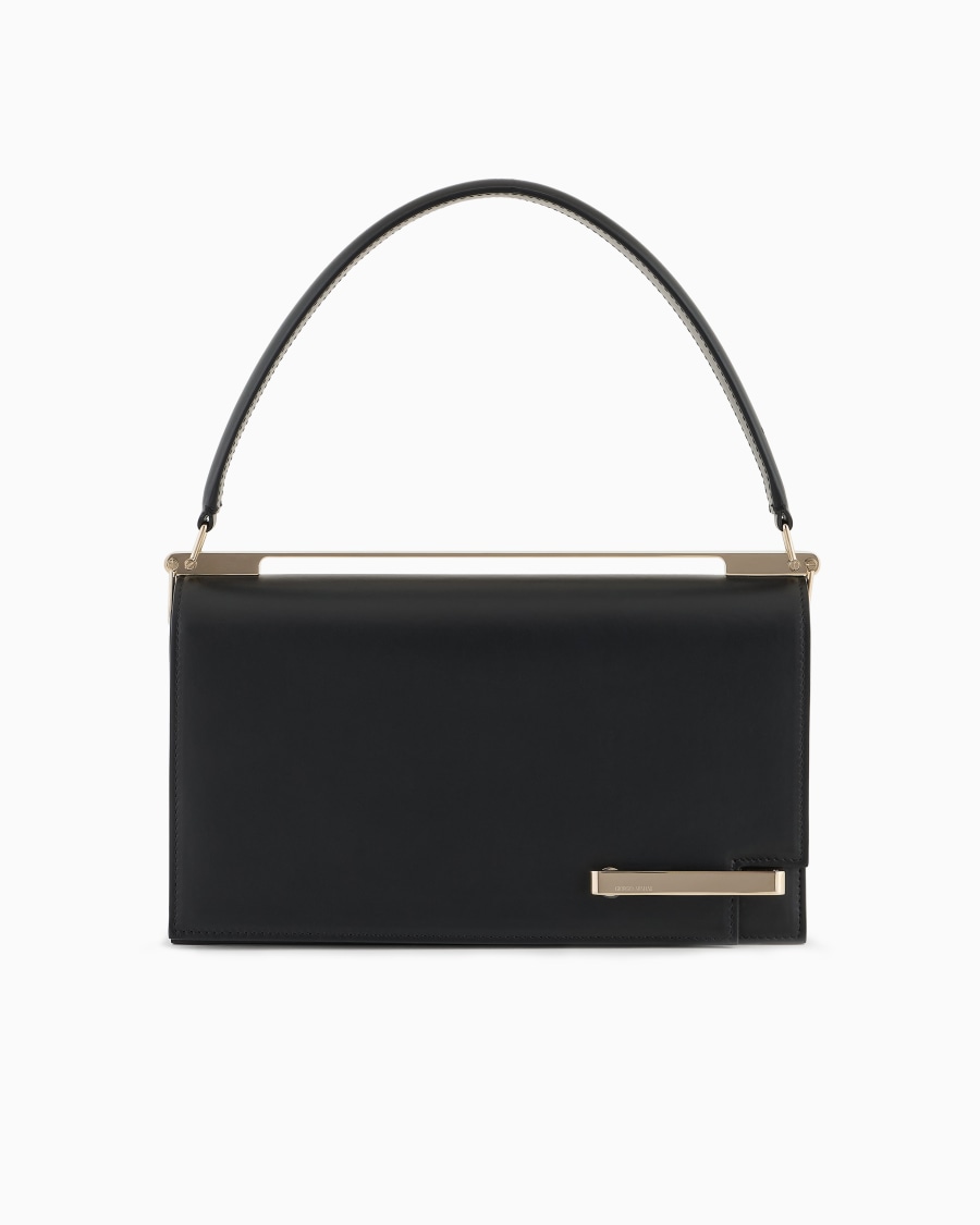 The world of armani BORSA A MANO MEDIA IN PELLE CON TRACOLLA Online