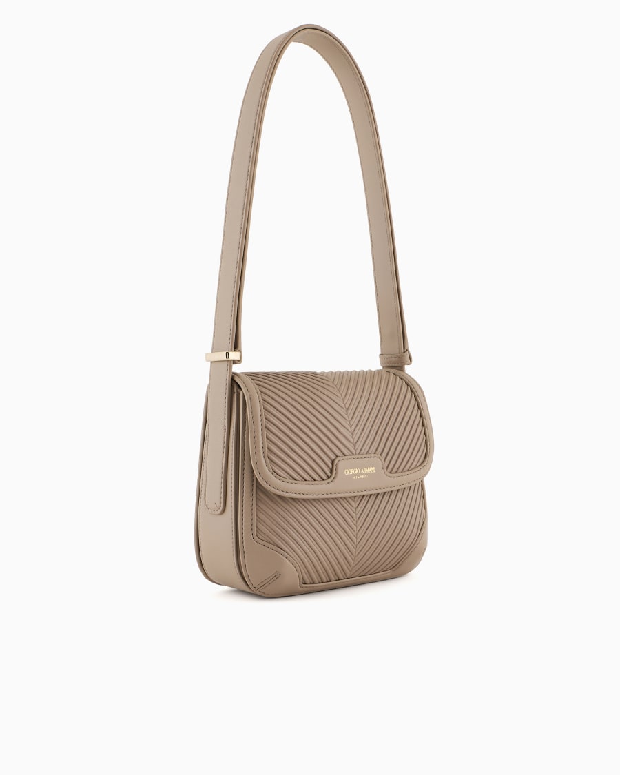 The world of armani BORSA LA PRIMA IN NAPPA PLISSÉ Outlet