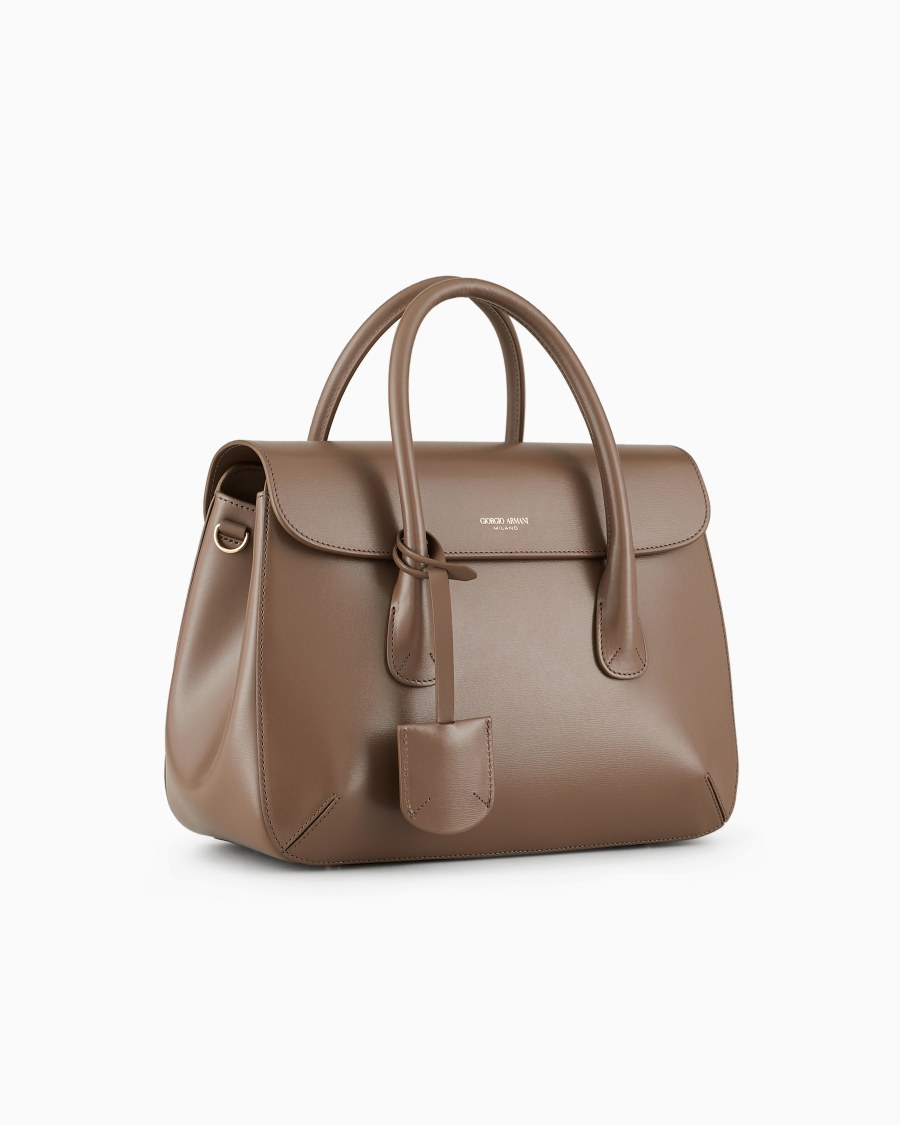 The world of armani BAULETTO MEDIO LA PRIMA IN PELLE PALMELLATA Hotsell