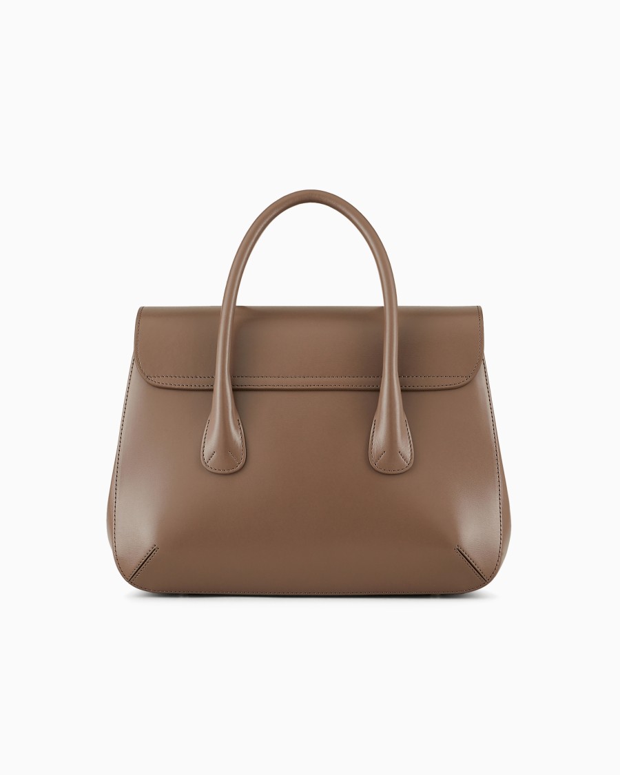 The world of armani BAULETTO MEDIO LA PRIMA IN PELLE PALMELLATA Hotsell
