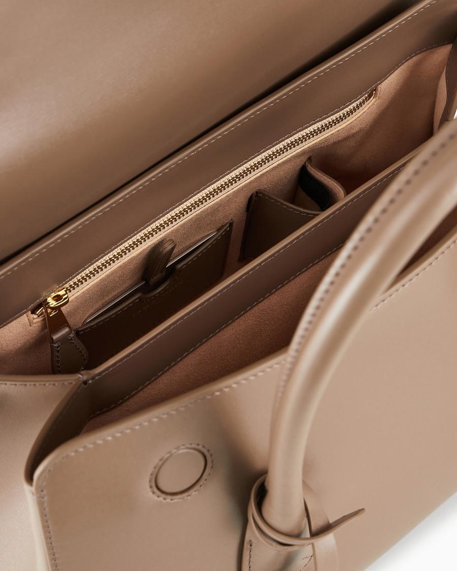 The world of armani BAULETTO MEDIO LA PRIMA IN PELLE PALMELLATA Hotsell