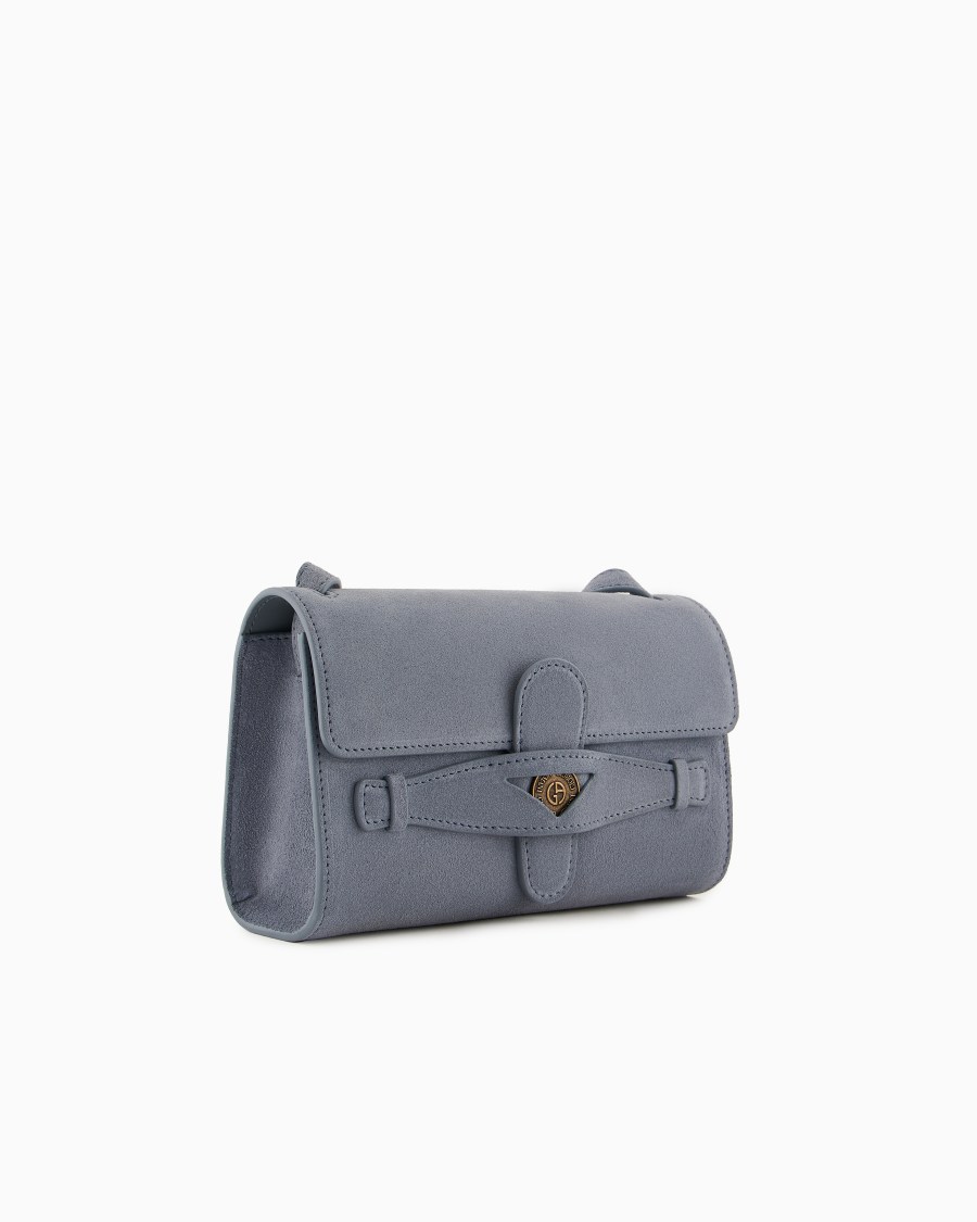 The world of armani CROSSBODY PICCOLA IN SUEDE ASV Spedizione gratuita