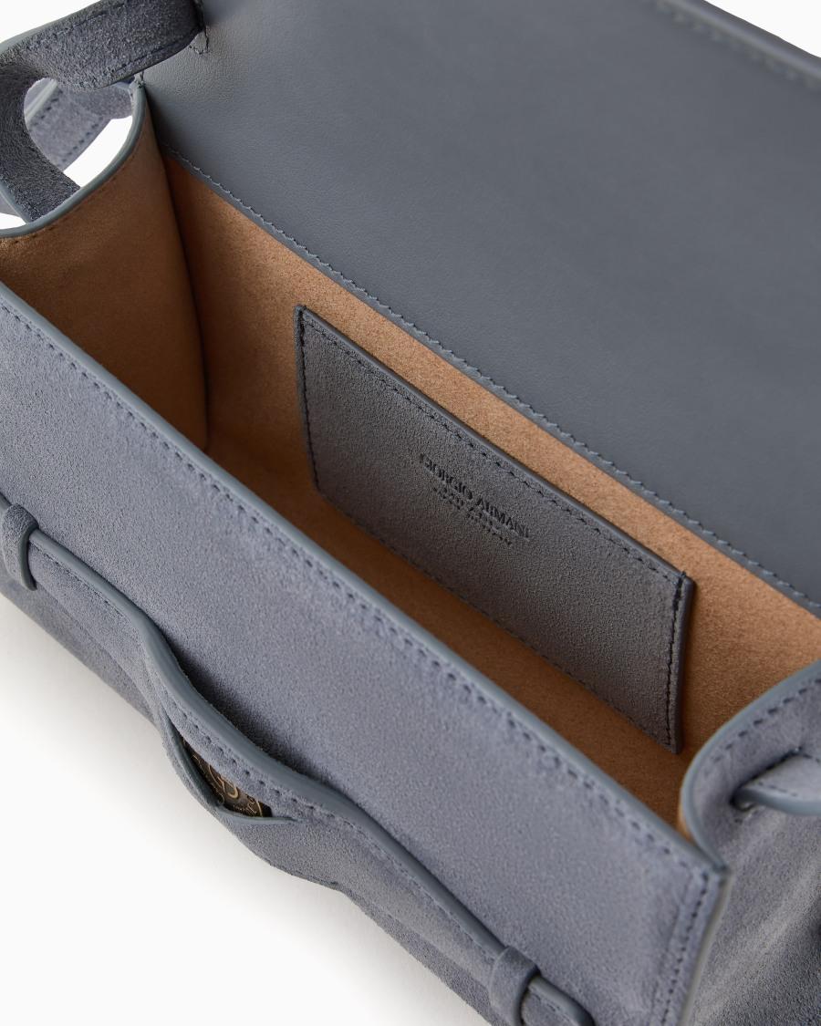 The world of armani CROSSBODY PICCOLA IN SUEDE ASV Spedizione gratuita