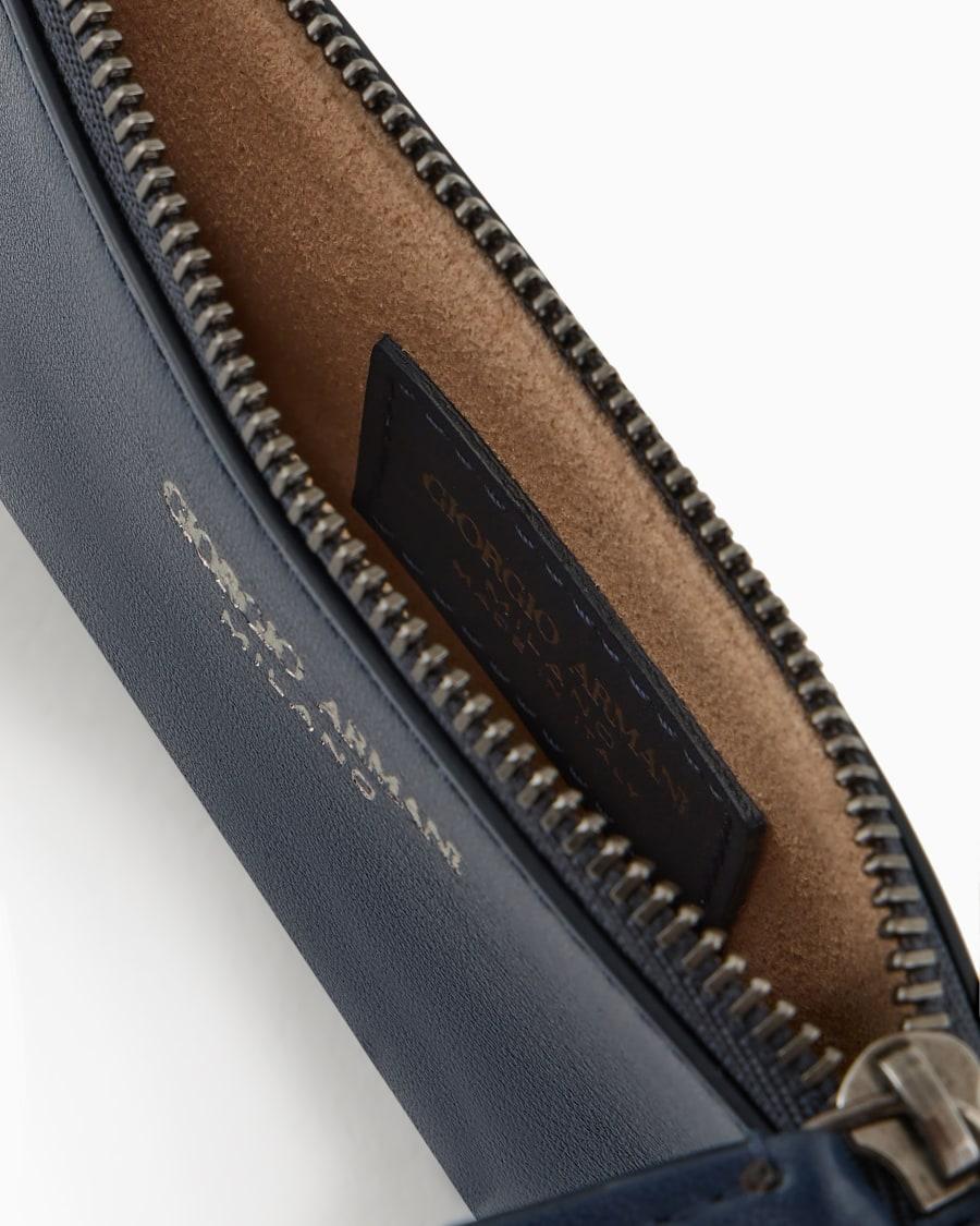The world of armani GIORGIO ARMANI NEVE BUSTINA IN PELLE Offerta speciale