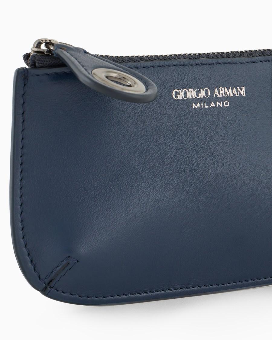 The world of armani GIORGIO ARMANI NEVE BUSTINA IN PELLE Offerta speciale