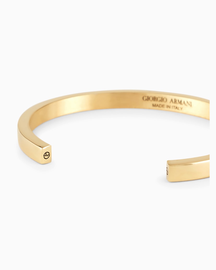 The world of armani BRACCIALE RIGIDO IN ARGENTO 925 Offerta Giorno del Papà
