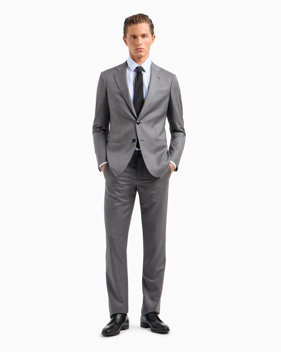 The world of armani CAMICIA REGULAR FIT IN COTONE A RIGHE Rilascio limitato