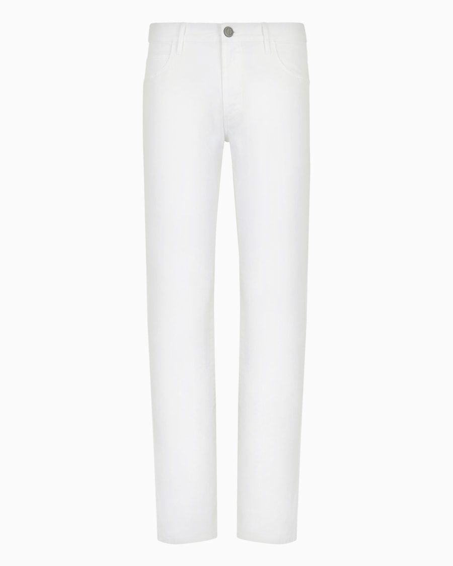The world of armani PANTALONE 5 TASCHE REGULAR FIT IN COTONE STRETCH