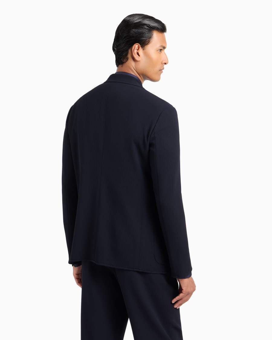 The world of armani GIACCA MONOPETTO IN LANA VERGINE Offerta speciale della fabbrica