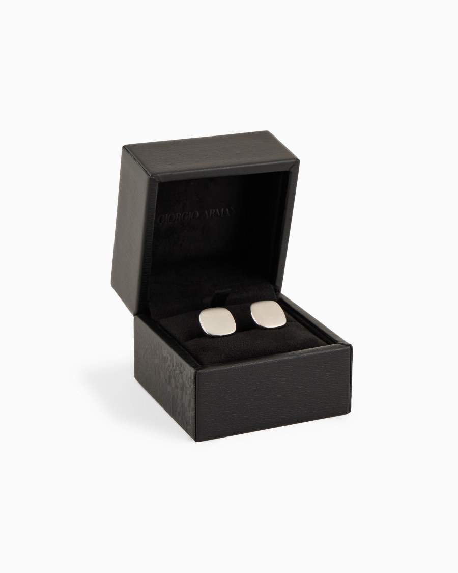 The world of armani GEMELLI TONDI IN ARGENTO 925 Sconto