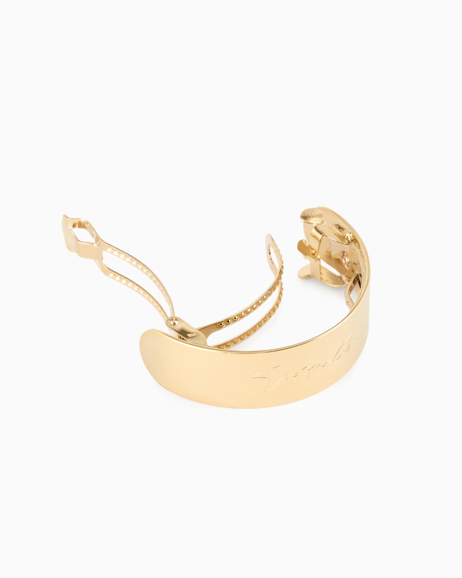 The world of armani FERMACODA IN METALLO CON LOGO SIGNATURE Online