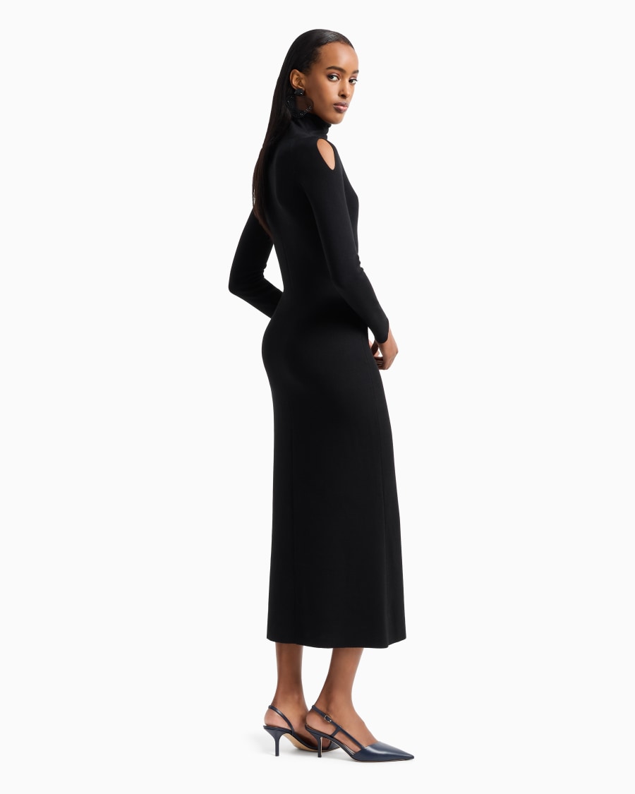 The world of armani ABITO LONGUETTE IN VISCOSA E LANA Hotsell