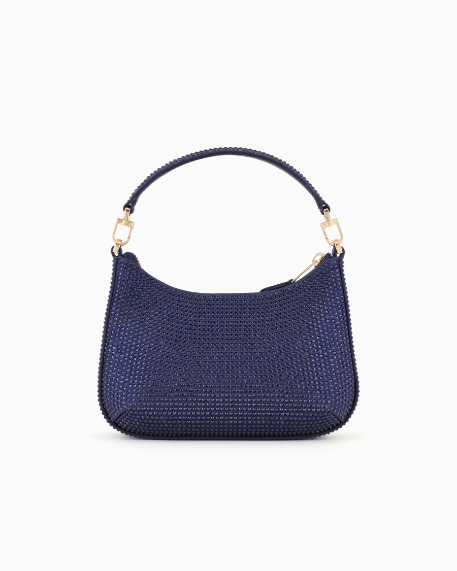 The world of armani BORSA A MANO MINI LA PRIMA IN RASO E STRASS Saldi Di Fabbrica