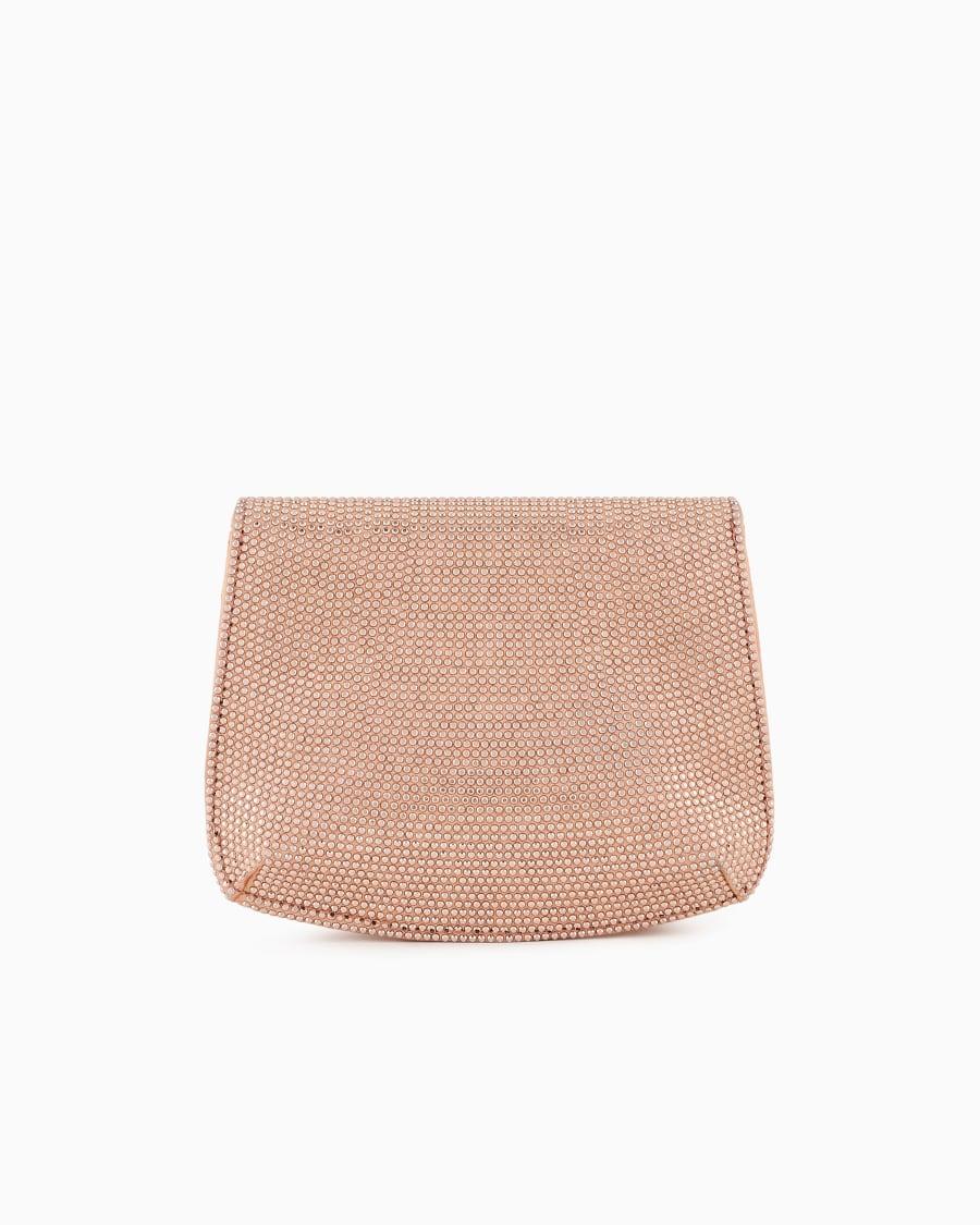 The world of armani MINI BAG LA PRIMA IN RASO E MICRO BORCHIE Vendite Flash