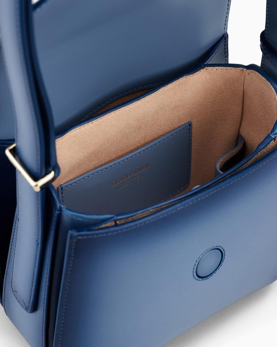 The world of armani BORSA LA PRIMA IN PELLE PALMELLATA SFUMATA In Saldo