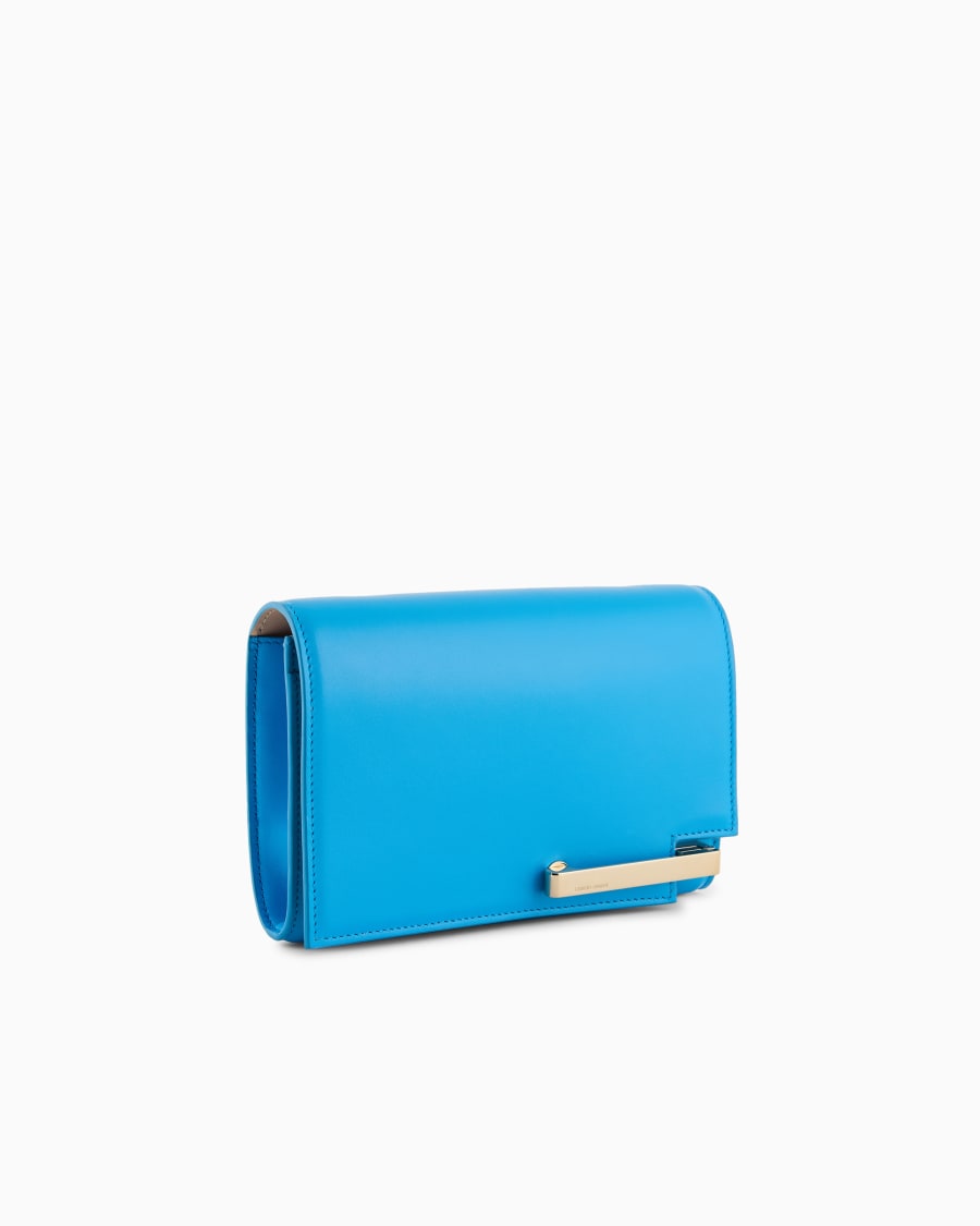 The world of armani CLUTCH IN PELLE CON TRACOLLA Fornitura limitata