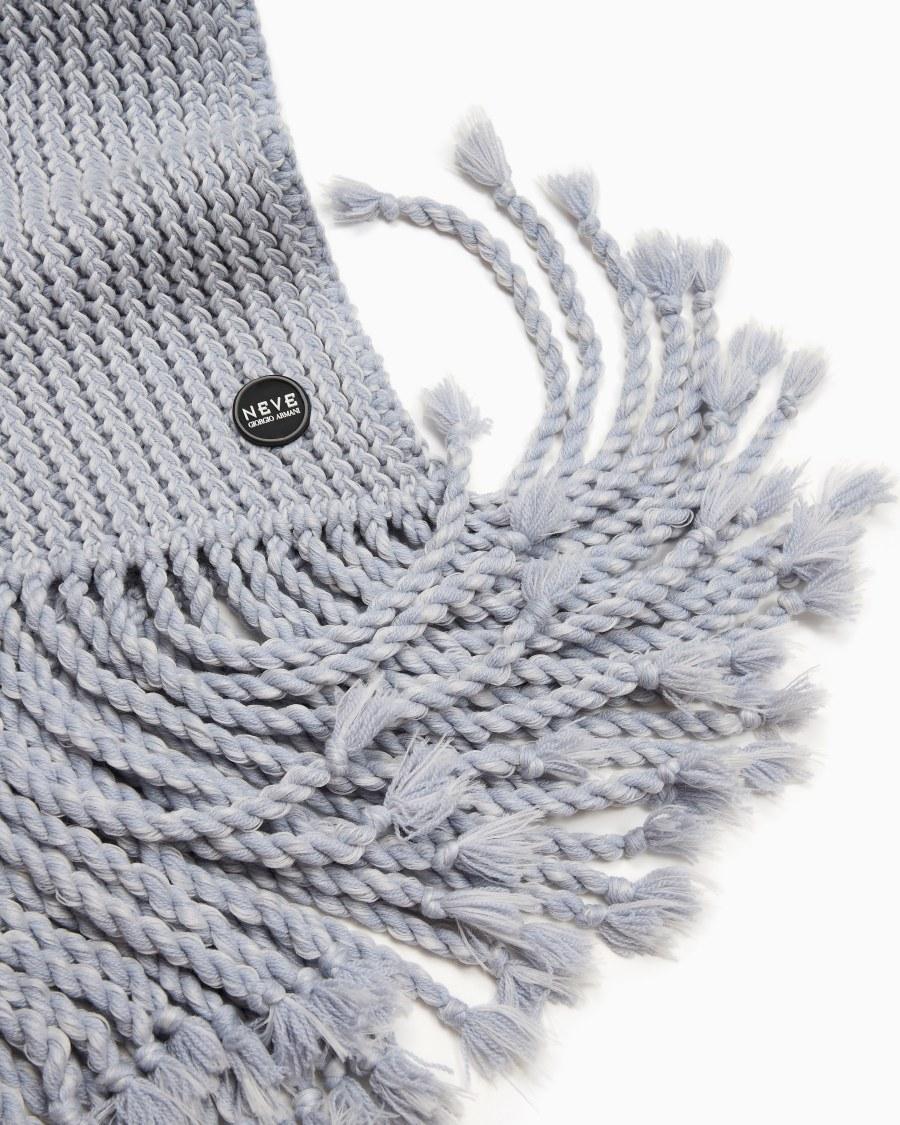 The world of armani GIORGIO ARMANI NEVE SCIARPA IN CASHMERE E LANA Shopping online