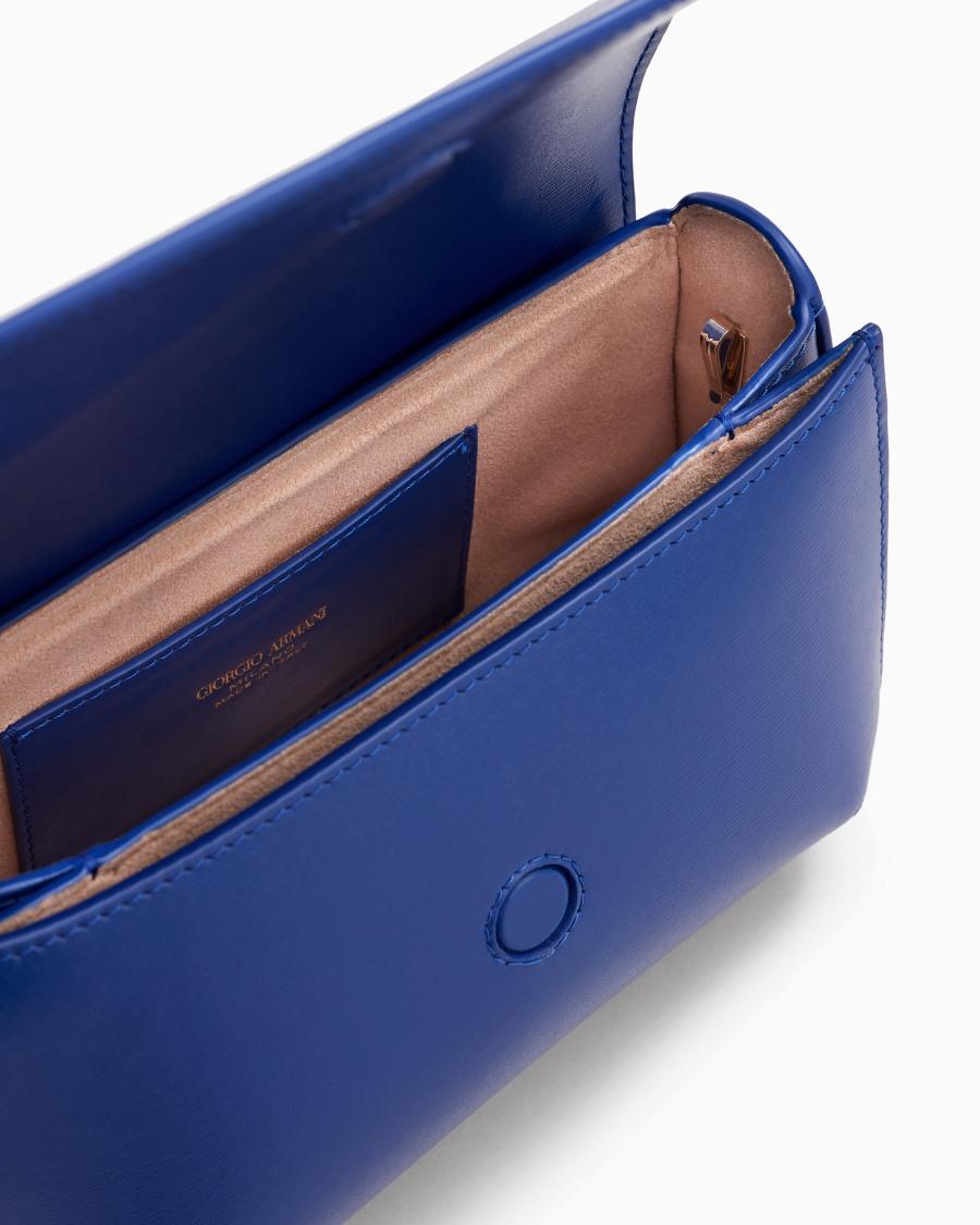 The world of armani BORSA PICCOLA LA PRIMA IN PELLE PALMELLATA CON TRACOLLA Vendite stagionali