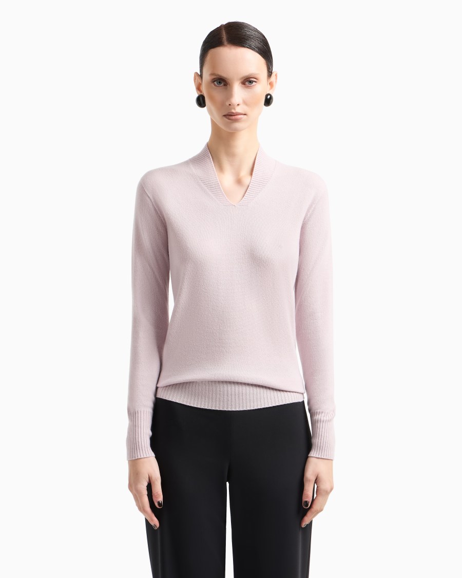 The world of armani MAGLIA IN CASHMERE ALASHAN Offerta San Valentino