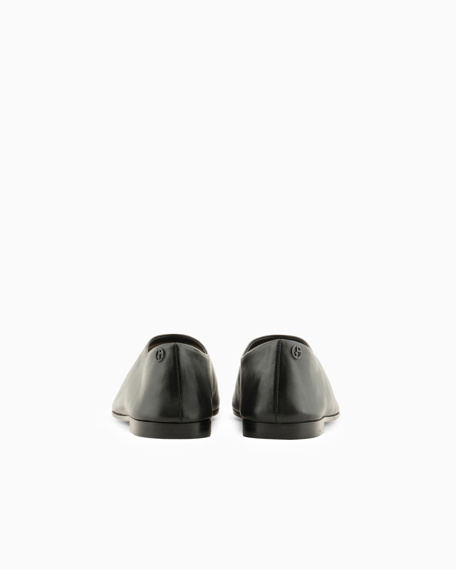 The world of armani SLIP-ON IN NAPPA Offerta migliore
