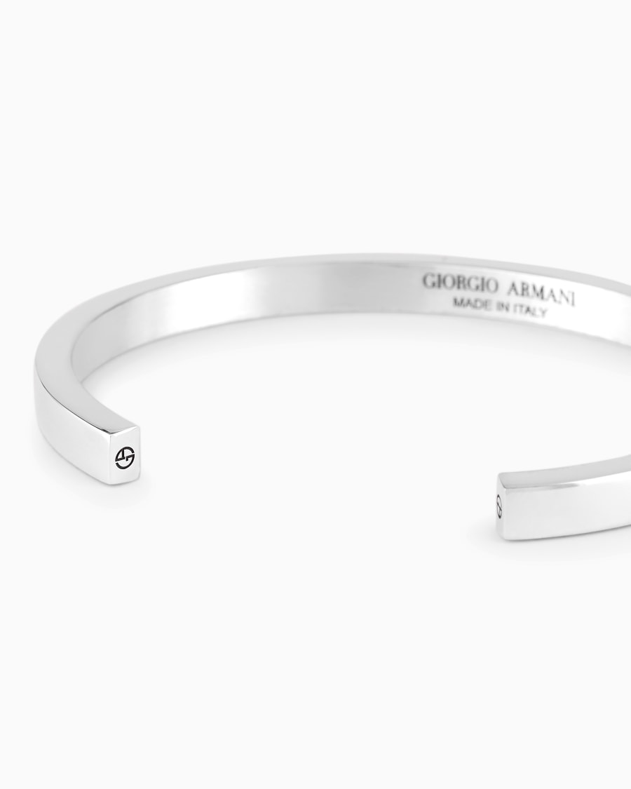 The world of armani BRACCIALE RIGIDO IN ARGENTO 925 Sconti VIP
