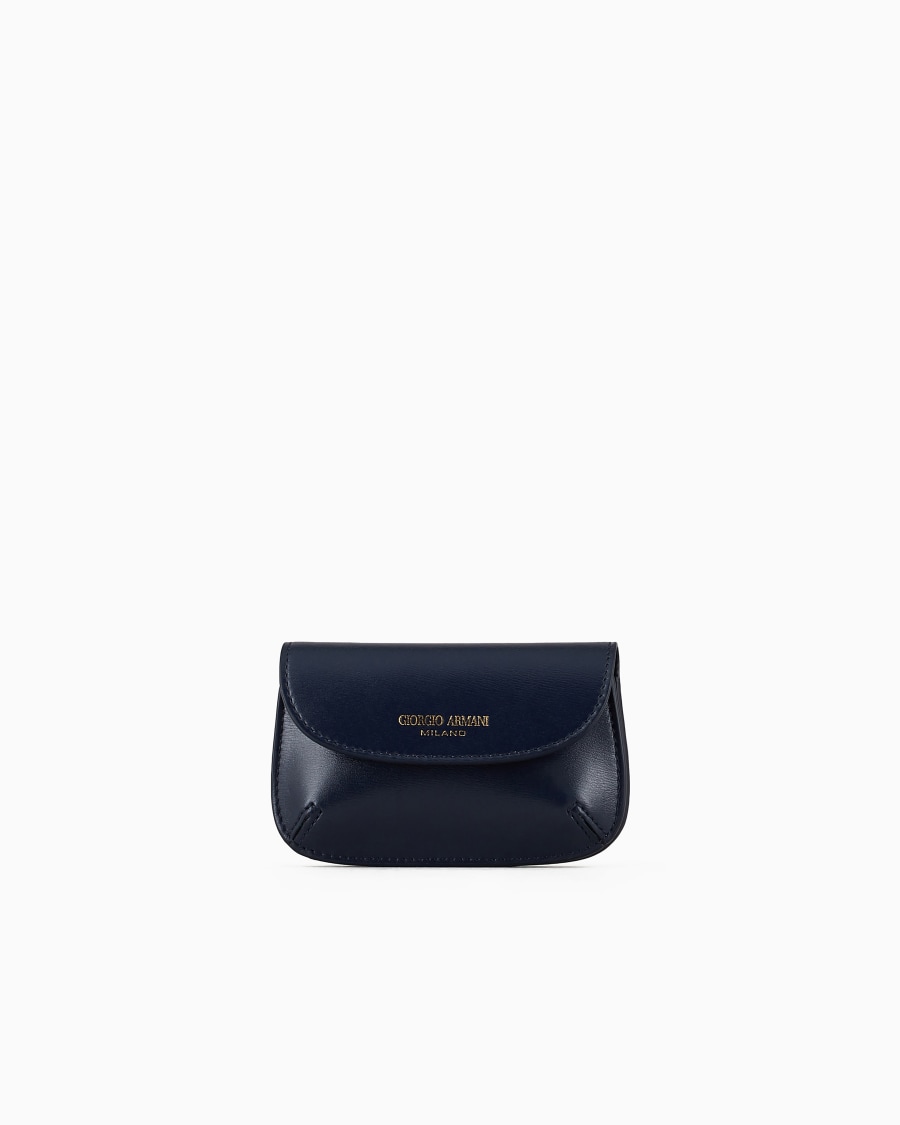 The world of armani PORTACARTE LA PRIMA IN PELLE PALMELLATA