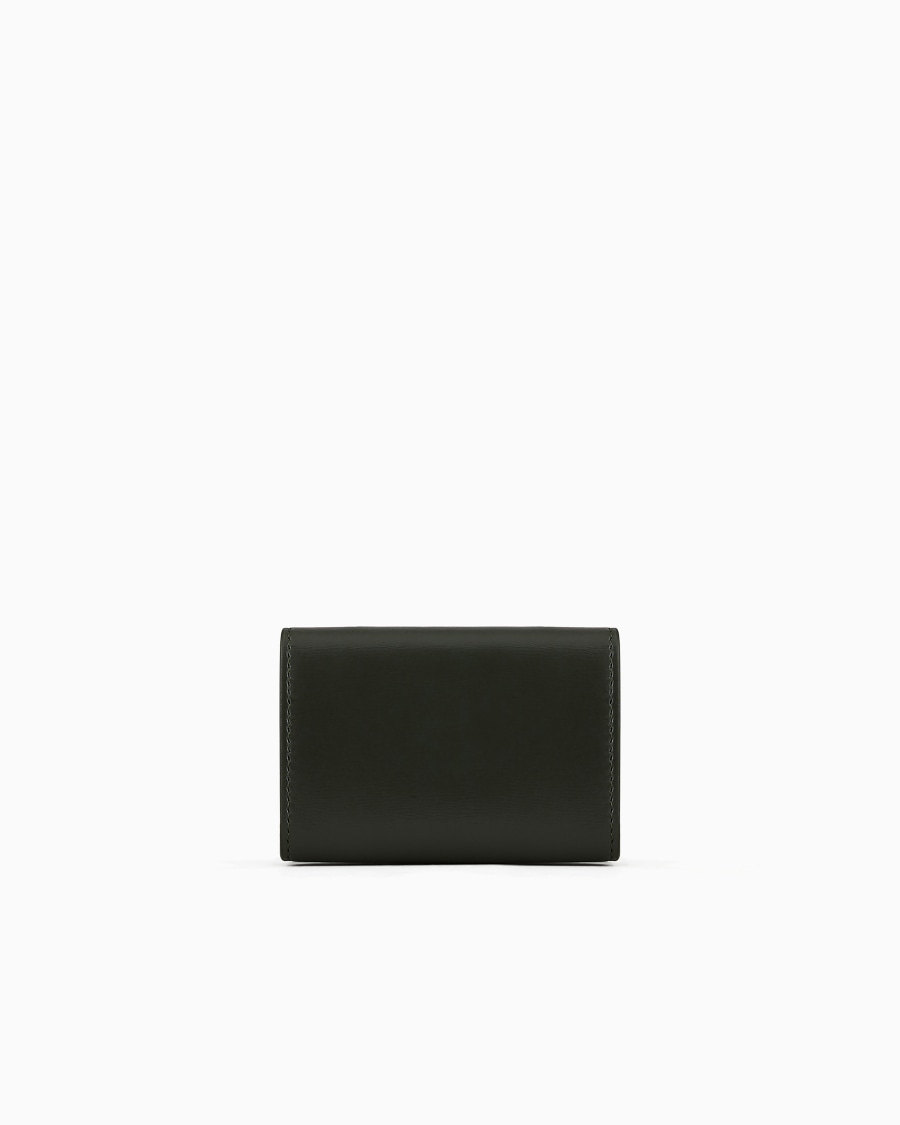 The world of armani MINI PORTAFOGLIO TRIFOLD LA PRIMA IN PELLE PALMELLATA Offerta settimanale