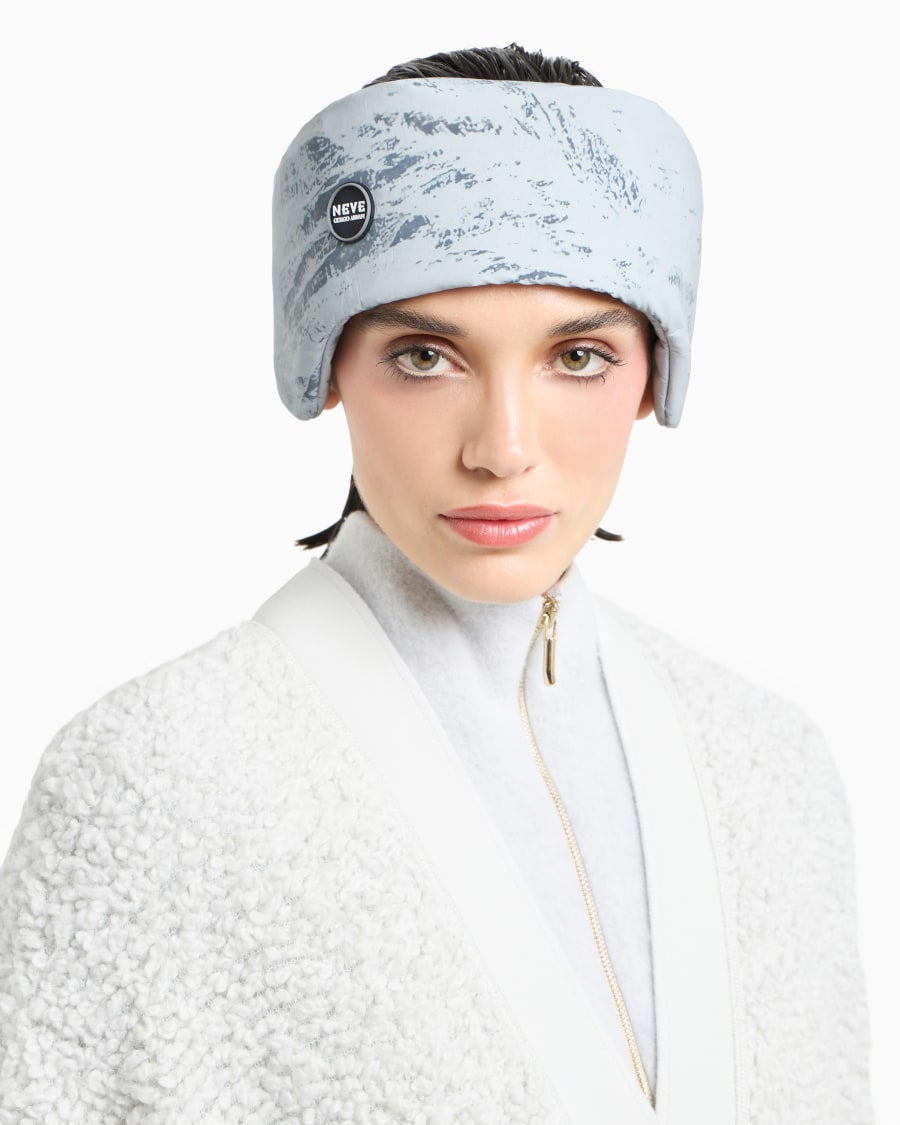 The world of armani GIORGIO ARMANI NEVE FASCIA IN NYLON STAMPATO Ritorno libero