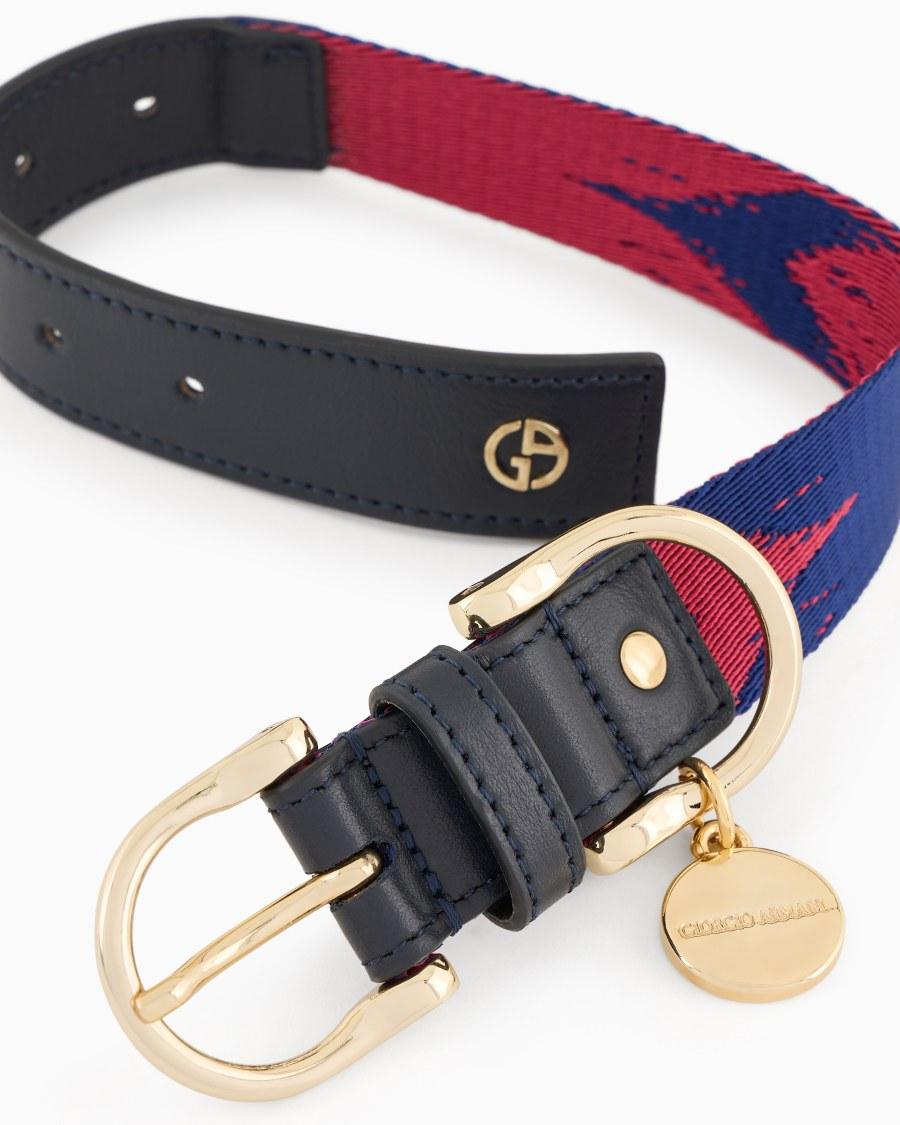 The world of armani POLDO X GIORGIO ARMANI COLLARINO IN PELLE Latest stili