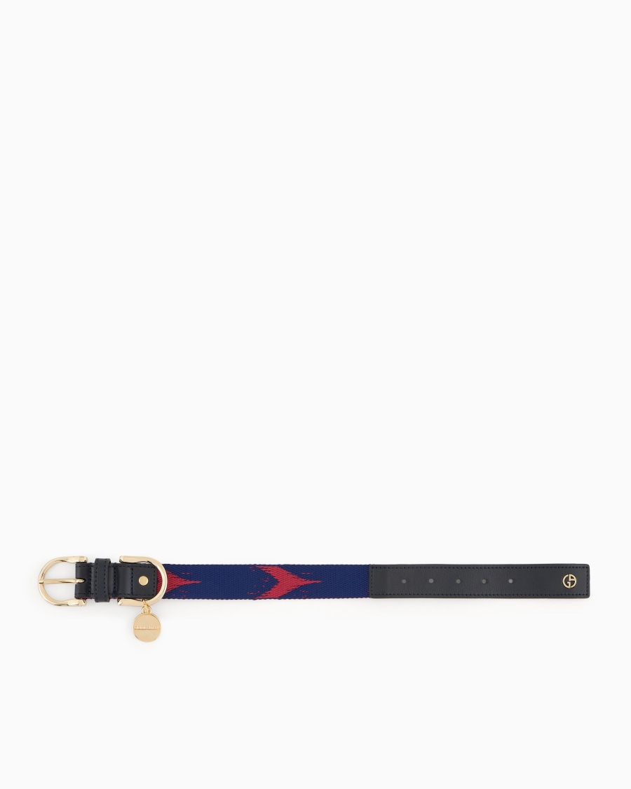 The world of armani POLDO X GIORGIO ARMANI COLLARINO IN PELLE Latest stili