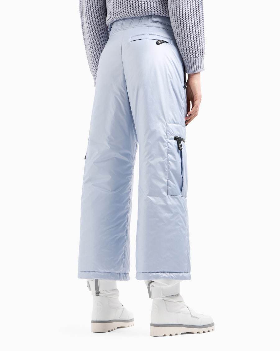 The world of armani GIORGIO ARMANI NEVE PANTALONI IMBOTTITI IN TESSUTO PERLATO Fino al 60% di sconto